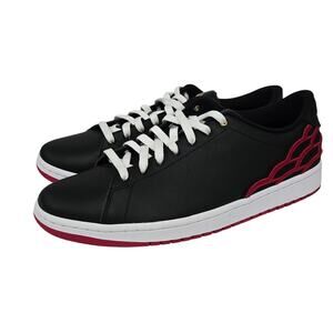 Nike Air Jordan 1 Centre Court 'Black Leather Pink Stitching' DQ8577-001 - 11.5